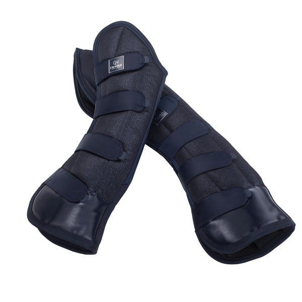 TROK.PL Ochraniacze transportowe Glitter Mesh Platinum Pure navy