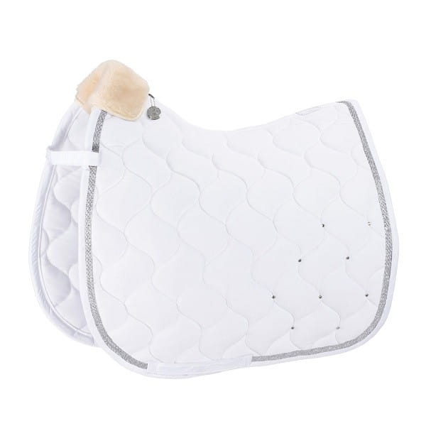 TROK.PL Czaprak Eskadron Velvet Crystal Platinum Pure White DL