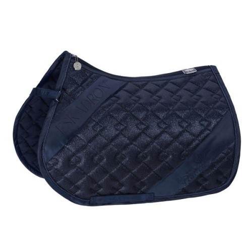 TROK.PL Czaprak Eskadron Glitter Mesh Platinum Pure navy VS
