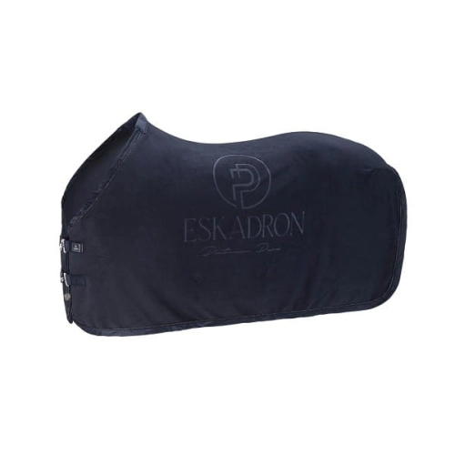 TROK.PL Derka Eskadron FLEECE STAMP Platinum Pure Navy XL