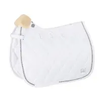 Czaprak Eskadron Glossy Crystal Platinum  white VS