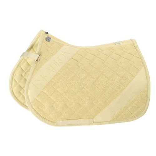 TROK.PL Czaprak Eskadron Glitter Mesh Platinum Pure sunflowers