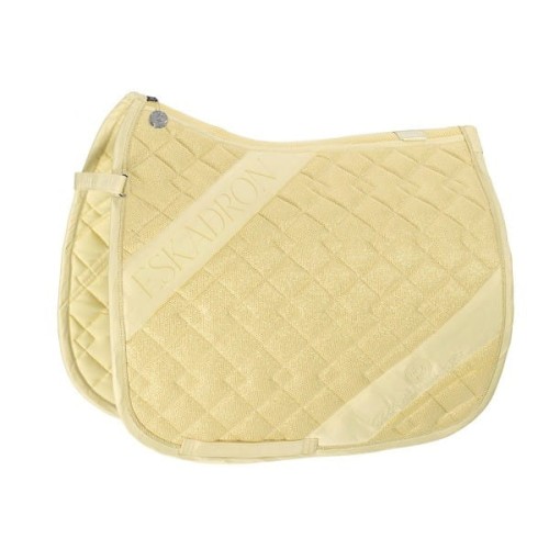 TROK.PL Czaprak Eskadron Glitter Mesh Platinum Pure sunflowers