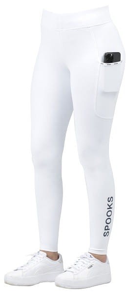TROK.PL Legginsy Spooks Emalia Full Grip white