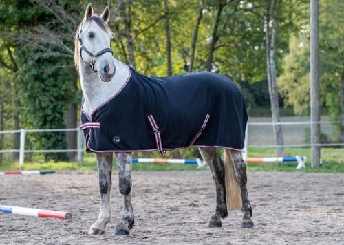 TROK.PL Derka polarowa HKM black