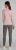 TROK.PL Koszulka Longssleve Eskadron HAL-ZIP JERSEY Heritage 23/24 pearl rose XXS