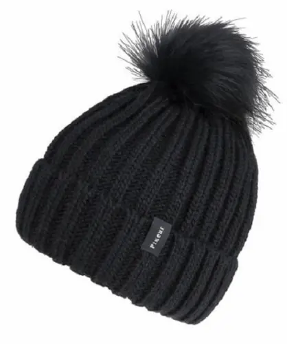 TROK.PL Czapka z pomponem Pikeur Beanie Basic black