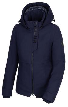 TROK.PL Kurtka przeciwdeszczowa zimowa Pikeur 4018 Athleisure navy