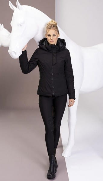 TROK.PL Kurtka przeciwdeszczowa zimowa Pikeur 4018 Athleisure black 1