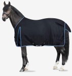 Derka padokowa, przeciwdeszczowa Horze Glasgow, 0 g navy 125cm