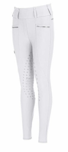 TROK.PL Legginsy młodzieżowe Pikeur Lilith FG white