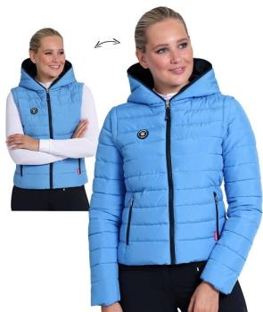 TROK.PL Kurtko-kamizelka Malouh Spooks princess blue