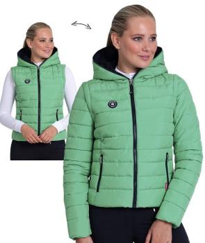 TROK.PL Kurtko-kamizelka Malouh Spooks holly green