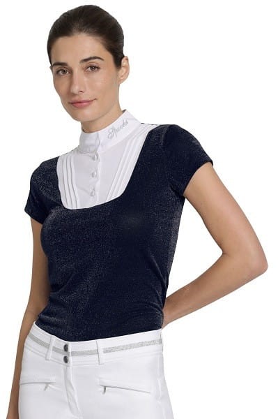 TROK.PL Koszulka konkursowa Spooks Tarah navy glitter r. L