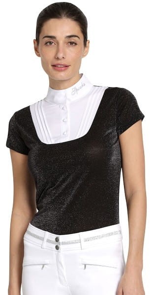 TROK.PL Koszulka konkursowa Spooks Tarah black glitter r. L