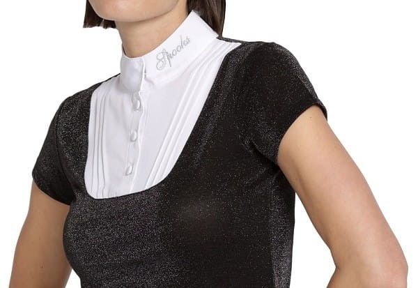 TROK.PL Koszulka konkursowa Spooks Tarah black glitter r. L