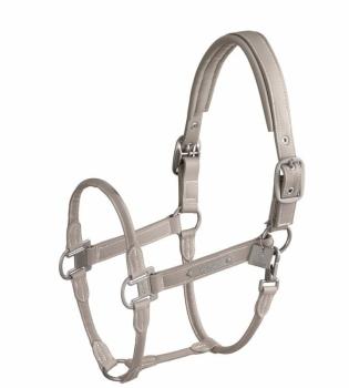 TROK.PL Kantar Skórzany Eskadron Double Pin Velvet Taupe Pony