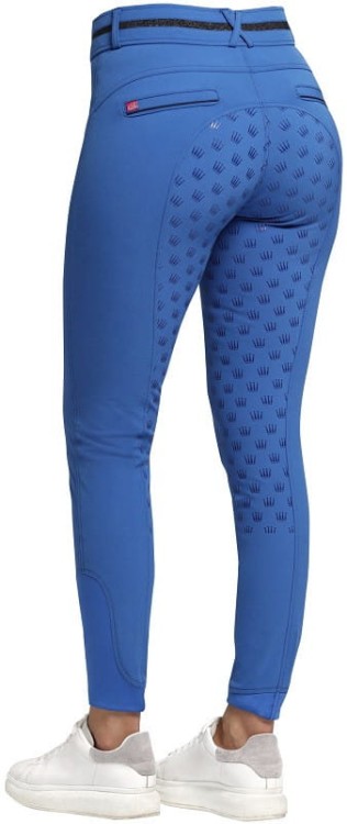 TROK.PL Bryczesy Spooks Sarina Full Grip princess blue 1