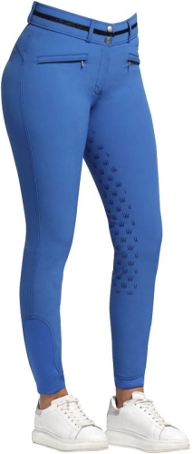 TROK.PL Bryczesy Spooks Sarina Full Grip princess blue 2