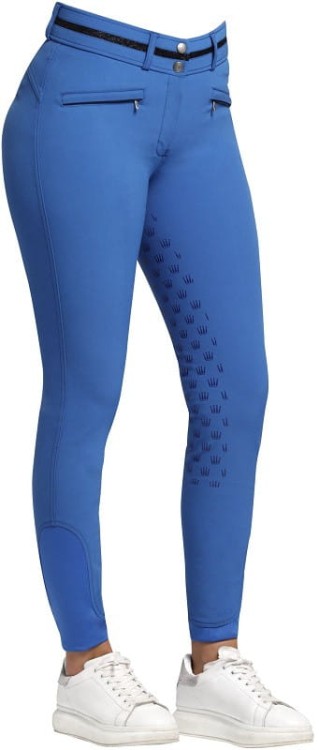 TROK.PL Bryczesy Spooks Sarina Full Grip princess blue 2