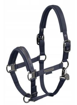 TROK.PL Kantar Eskadron Double Pin Glossy Crystal Platinum 24 atlantic blue