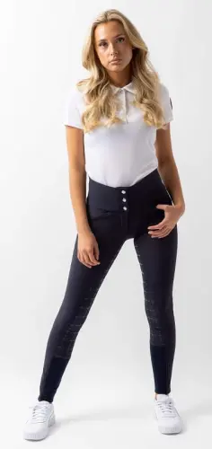 TROK.PL Bryczesy Horze Desiree navy