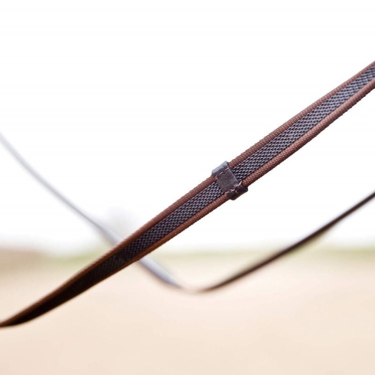 TROK.PL wodze gumowane Horze brown