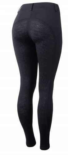 TROK.PL Legginsy DEA Horze Full grip dark navy