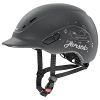 Kask uvex Kidoxx happyhorse antracyt mat 49-54cm. 