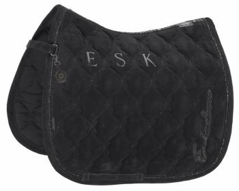 TROK.PL Czaprak Eskadron Velours Crystal Platinum black DL