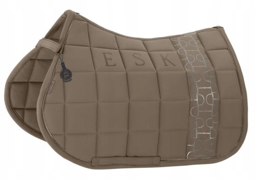 TROK.PL Czaprak Eskadron BIG SQUARE SOFTSHELL Platinum 25 smoky taupe