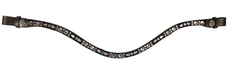 TROK.PL Naczółek HKM Sparkle brown.jpg