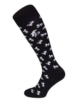 TROK.PL Podkolanówki FP MULTIHORSES black.jpg