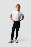 Legginsy DEA Horze Kids Thermo Full grip black 134/140.