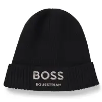 Czapka zimowa Boss Equestrian FISHER BEANIE BLACK 