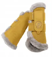 Ochraniacze Eskadron Mesh FauxFur Platinum 25 Golden Yellow M