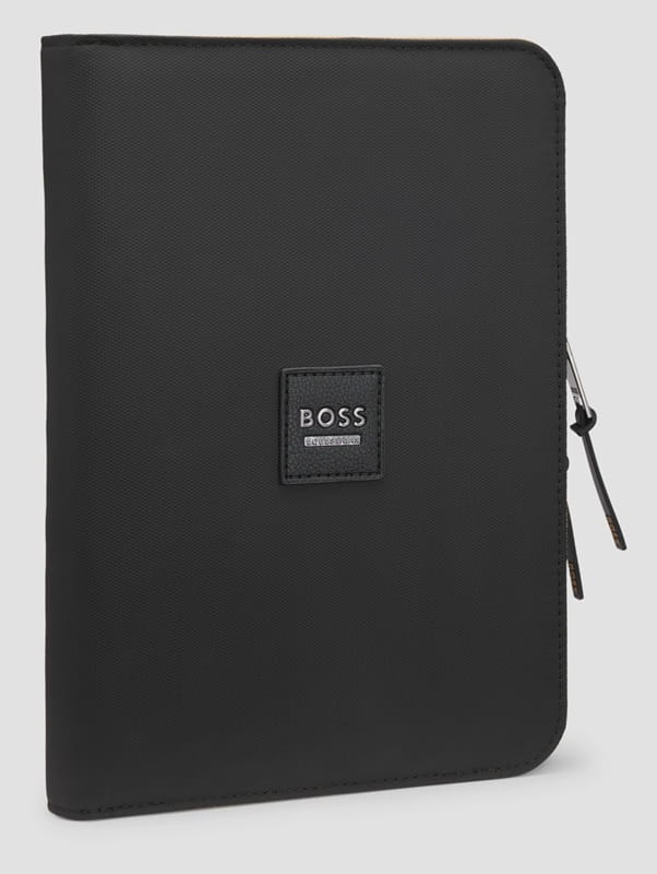TROK.PL Boss Equestrian Equine pass Folder Vegan leather black