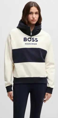 TROK.PL Faye Hoodie Boss Equestrian sky captain front