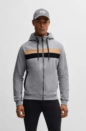 TROK.PL Bluza River Boss Equestrian Grey melange 0
