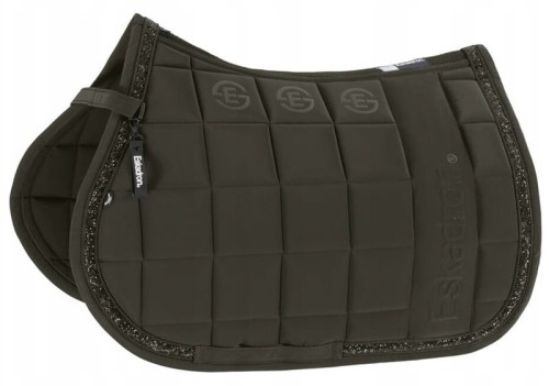 TROK.PL Czaprak Eskadron HIGHGLOSS PEARLS Platinum deep green