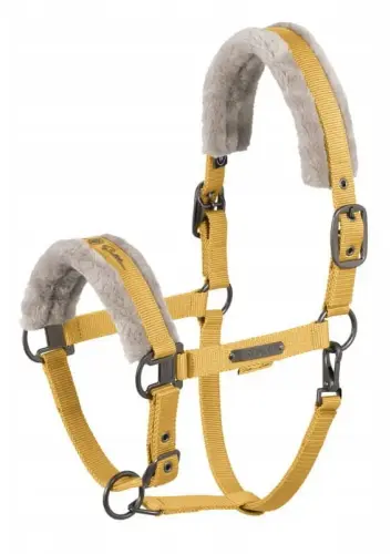 TROK.PL Katar Eskadron Double Pin Faux Fur golden yellow