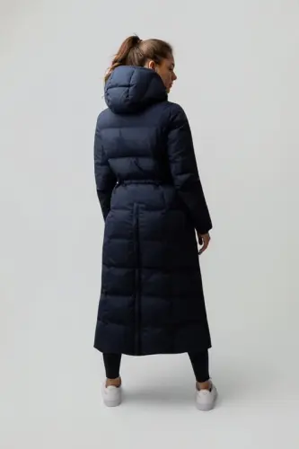 TROK.PL Horze Paloma Women Long Padded Coat navy 0