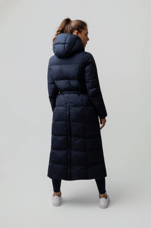 TROK.PL Horze Paloma Women Long Padded Coat navy 0