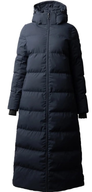 TROK.PL Horze Paloma Women Long Padded Coat navy