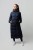 TROK.PL Horze Paloma Women Long Padded Coat navy 1