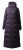 TROK.PL Horze Paloma Women Long Padded Coat nightshade