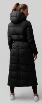 TROK.PL Horze Paloma Women Long Padded Coat black 1