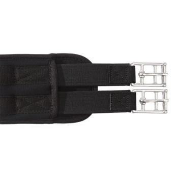 TROK.PL Popręg Memory Foam z gumami Kavalkade black