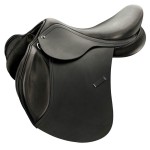 Siodło skokowe Grand Prix Daw Mag poduszki wypychane watą  17" L 