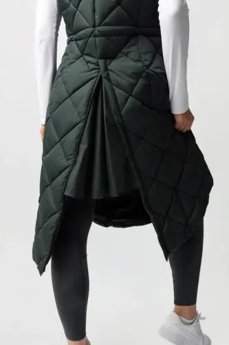 TROK.PL Kamizelka BVertigo GEM Long Scarab green 0